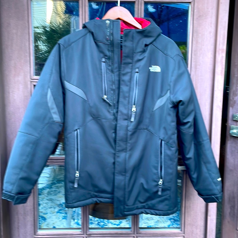 North Face Boys XL Black Coat